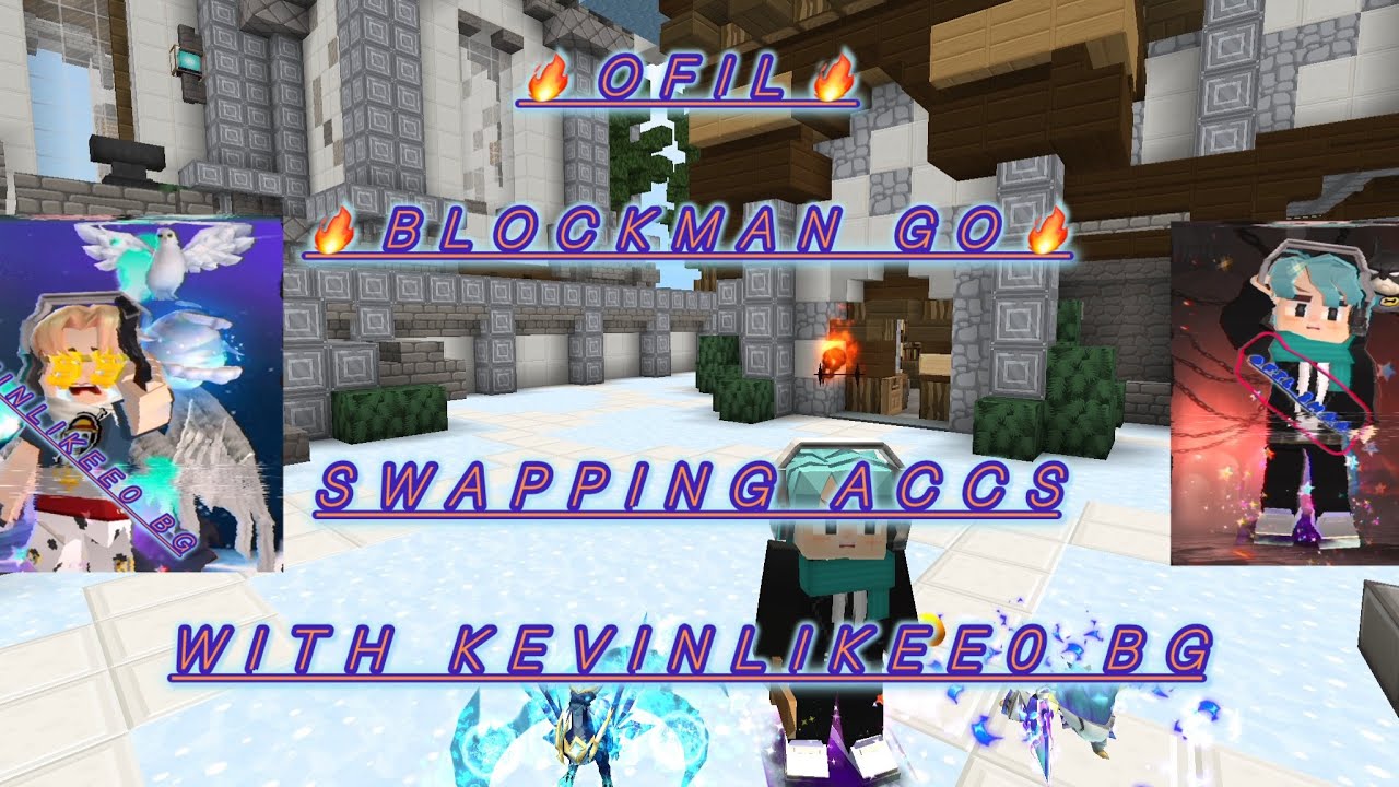 Swapping Accs With @KevinLikee0 in BG 🔥 #blockmango #blockmangobedwars #bedwars 