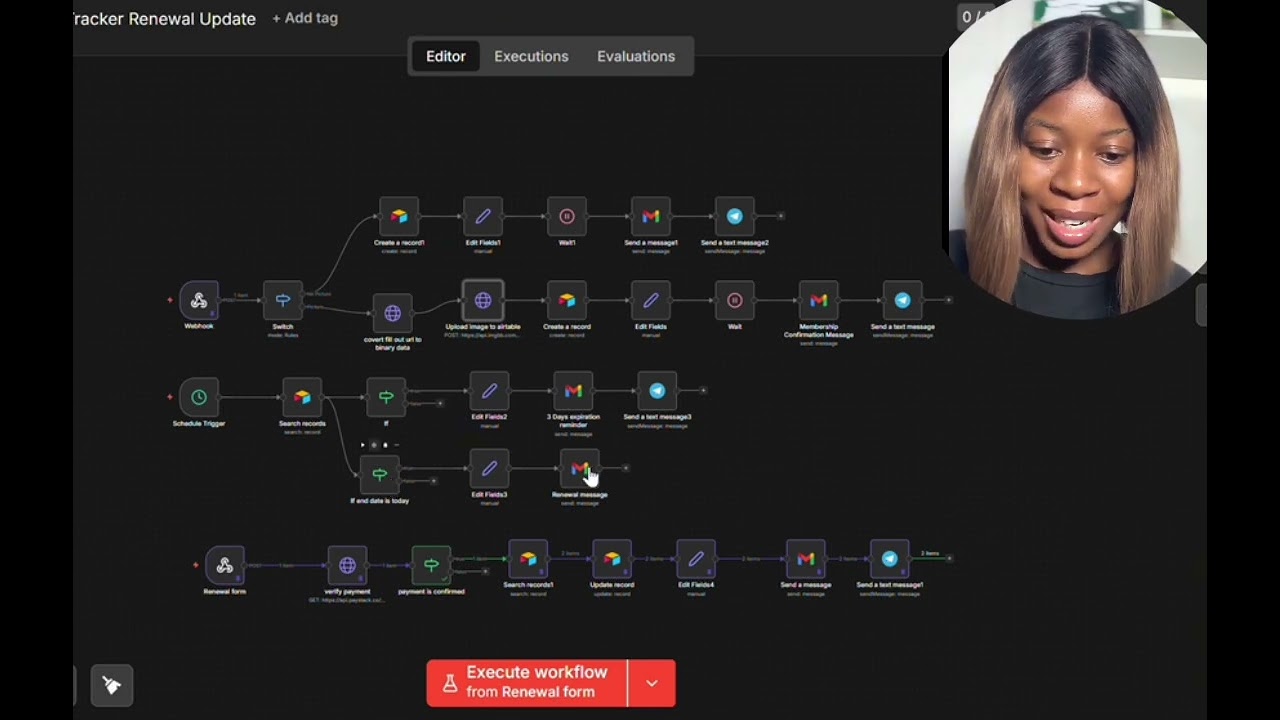 Gym Subscription Renewal Workflow 