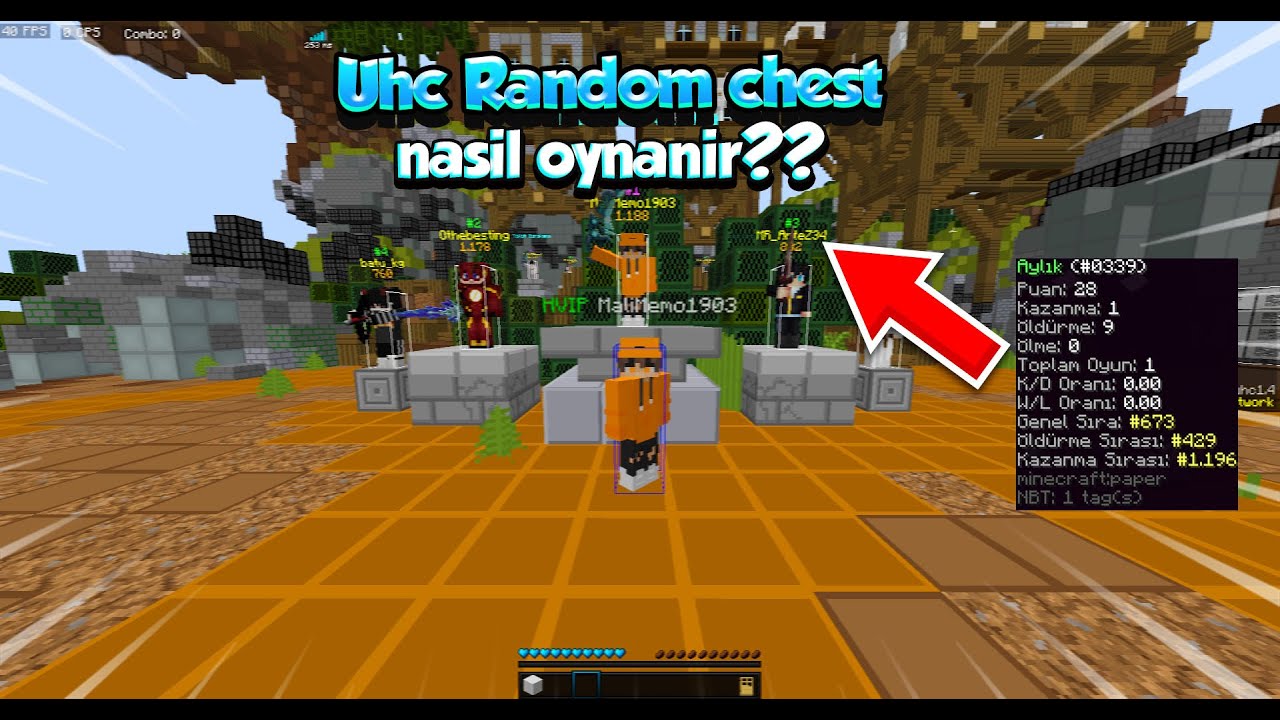 Sonoyuncu Uhc Random Chest Nasıl Oynanır?? | Sıralama Kasmak Çok Kolay