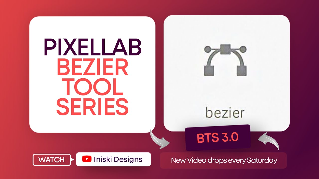 How to create curved edges around shapes with PIXELLAB BEZIER TOOL || Bezier Tool Series (BTS 3.0)