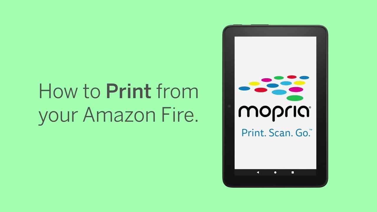 How to Print From Your Amazon Fire
