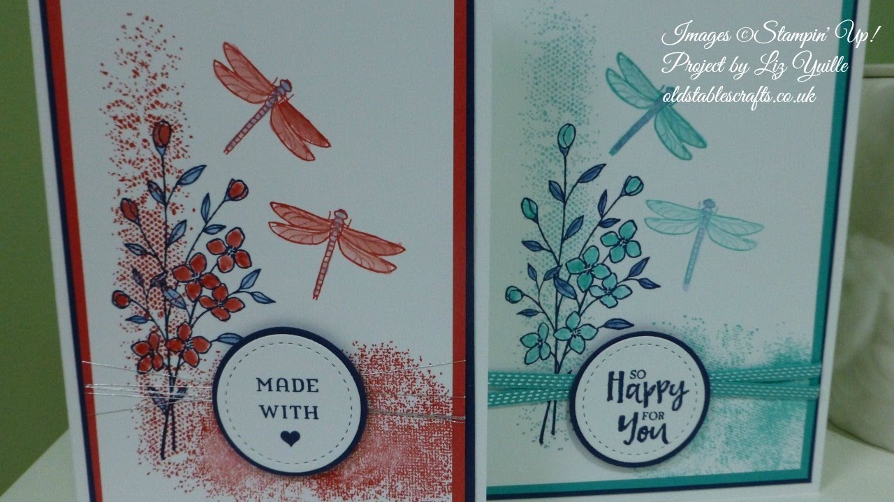 Stampin Up Tutorials - #72 Touches of Texture options