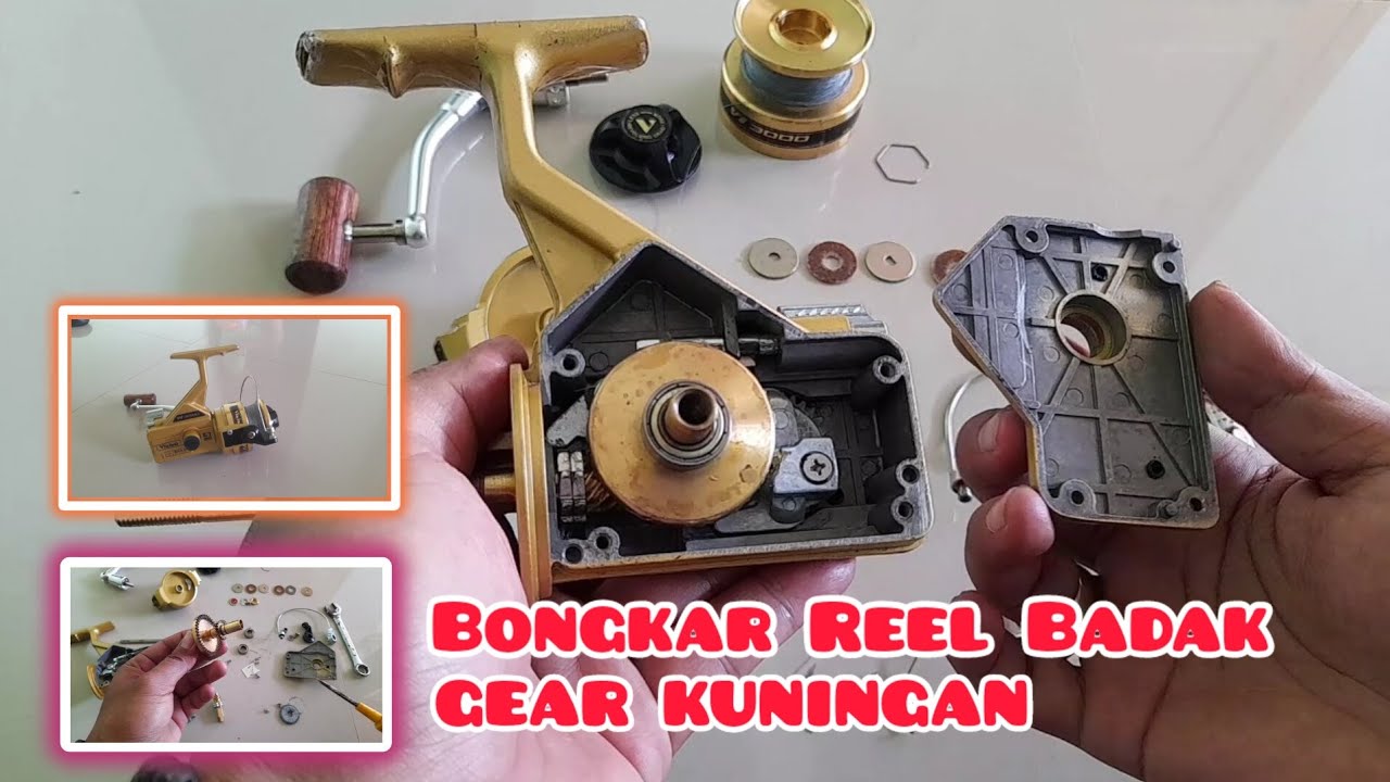 BONGKAR REEL VIKING VI 3000 SPECIAL EDITION || REEL GEAR KUNINGAN #reelviking