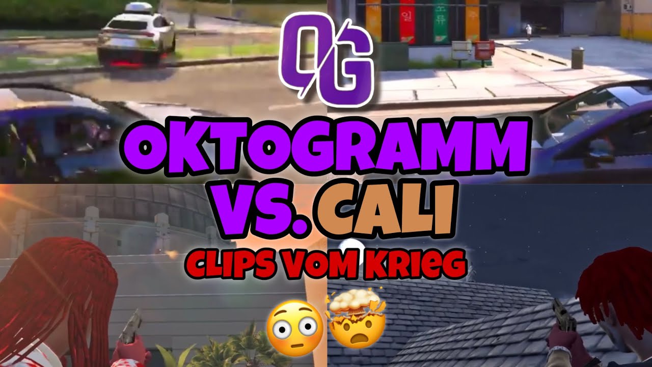 OG&lsquo;S VS. CALI | CLIPS VOM KRIEG | OKTOGRAMM | HOPE-V | GTA ROLEPLAY