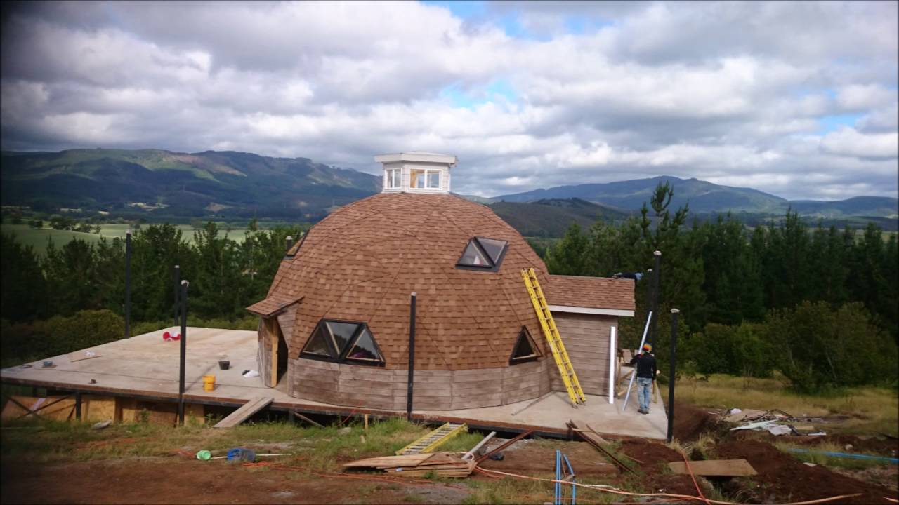 Domos Geodésicos APGCONSTRUCTORA Obra Temuco Pumalal - Chile