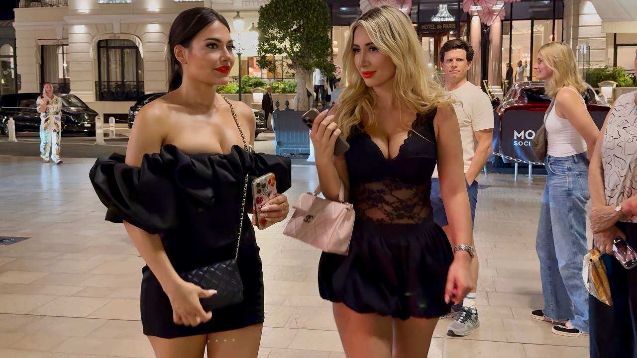 MONACO LADIES BEST SUPERCAR ARRIVALS & BILLIONAIRE LUXURY LIFESTYLE