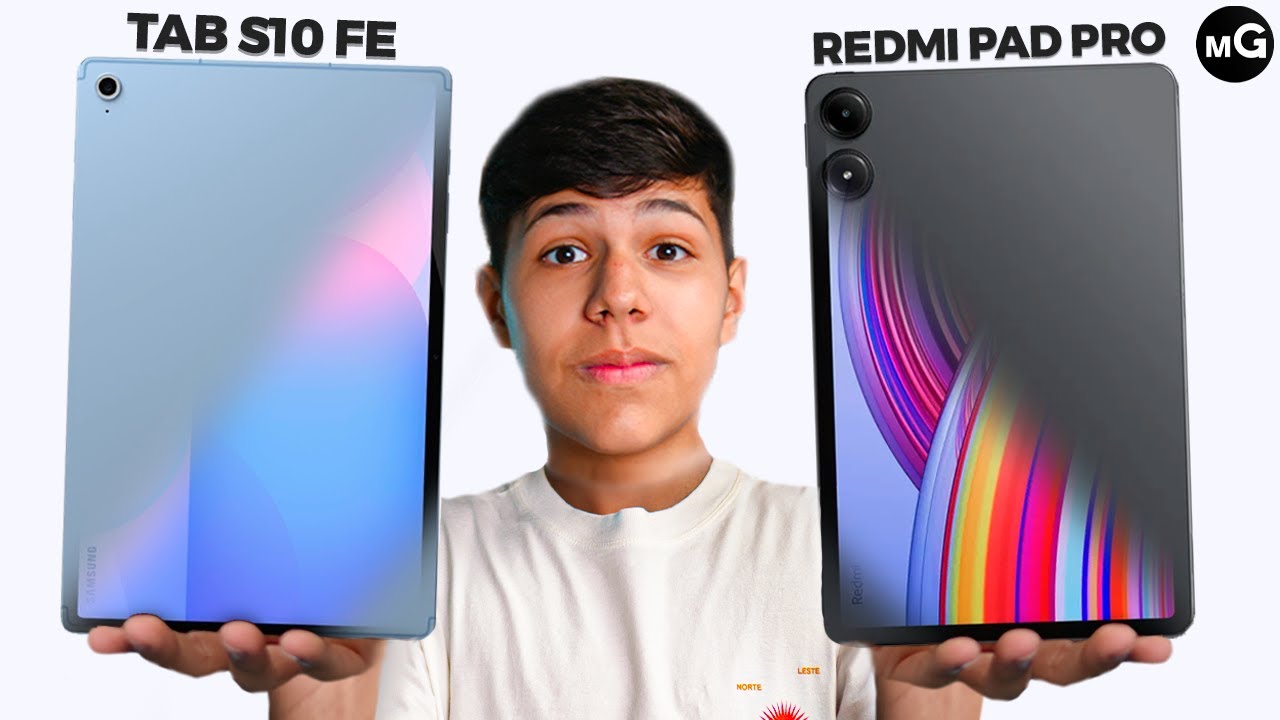 Galaxy Tab S10 FE vs Redmi PAD PRO Qual o MELHOR para COMPRAR em 2025? comparativo