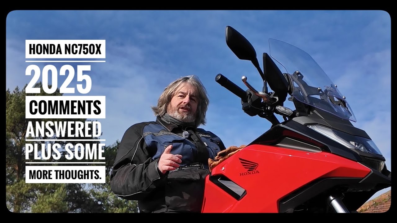 Honda NC750X 2025 года, часть 2, ответы на комментарии и некоторые дополнительные сведения. 