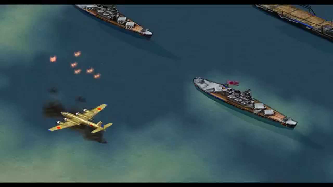 Axis & Allies Axis Campaign Mission 11: Assault on Midway (Japan)
