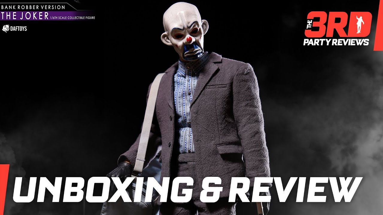 Daftoys joker bank robber 1/6 Scale Costume Set Unboxing & Review