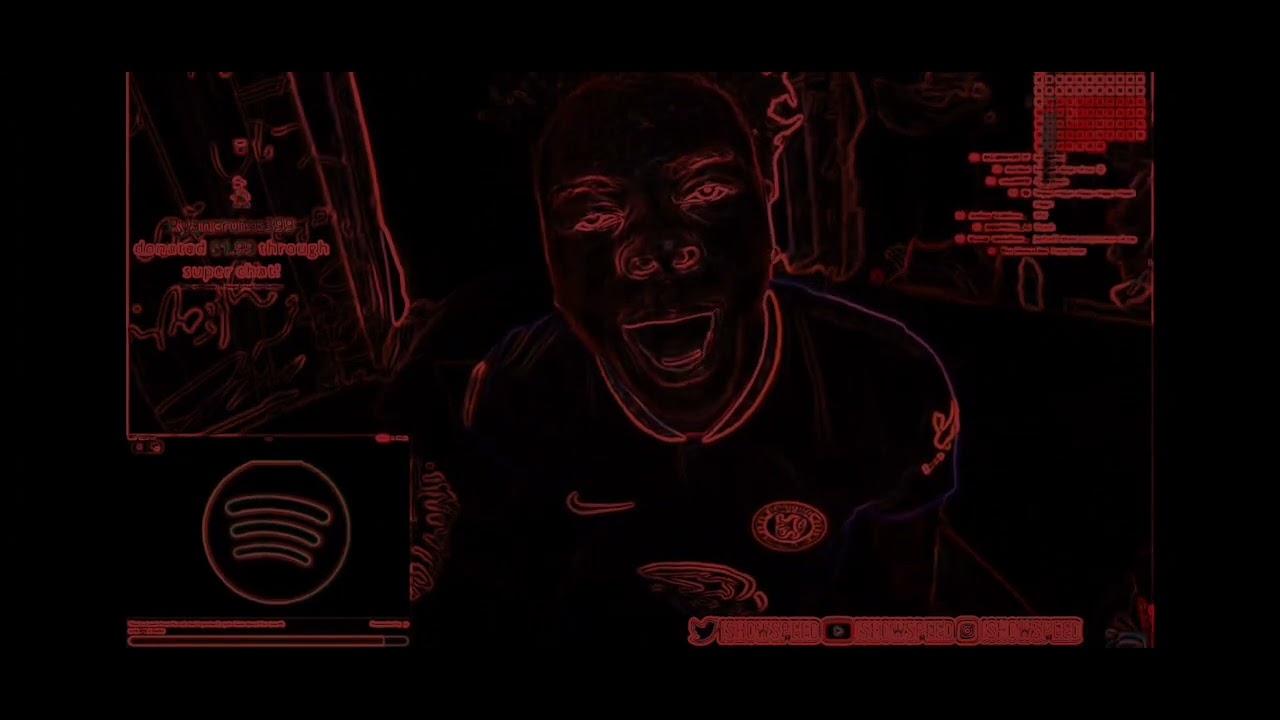 Ishowspeed sleep stream but fans play clips again (Pt. 2) vocoded to Synth