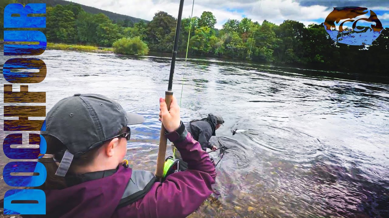 2 salmon consecutively caught on the fly | Dochfour |salmon fishing Scotland 2024 🏴󠁧󠁢󠁳󠁣󠁴󠁿