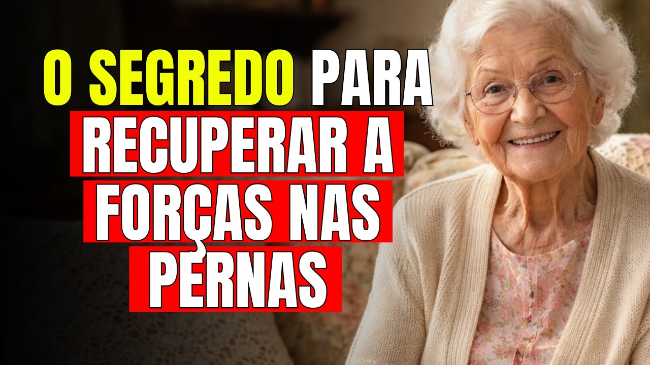 TENHO 100 ANOS...COMO RECUPEREI A FORÇA NAS PERNAS PARA SUBIR ESCADAS SEM AJUDA