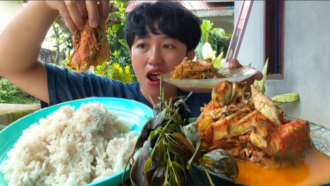 DI BALIK GULAI SANTAN PEDAS JANTUNG PISANG YANG ENAK 🤤🤤 BUTUH PERJUANGAN YANG MENAKUTKAN ❗