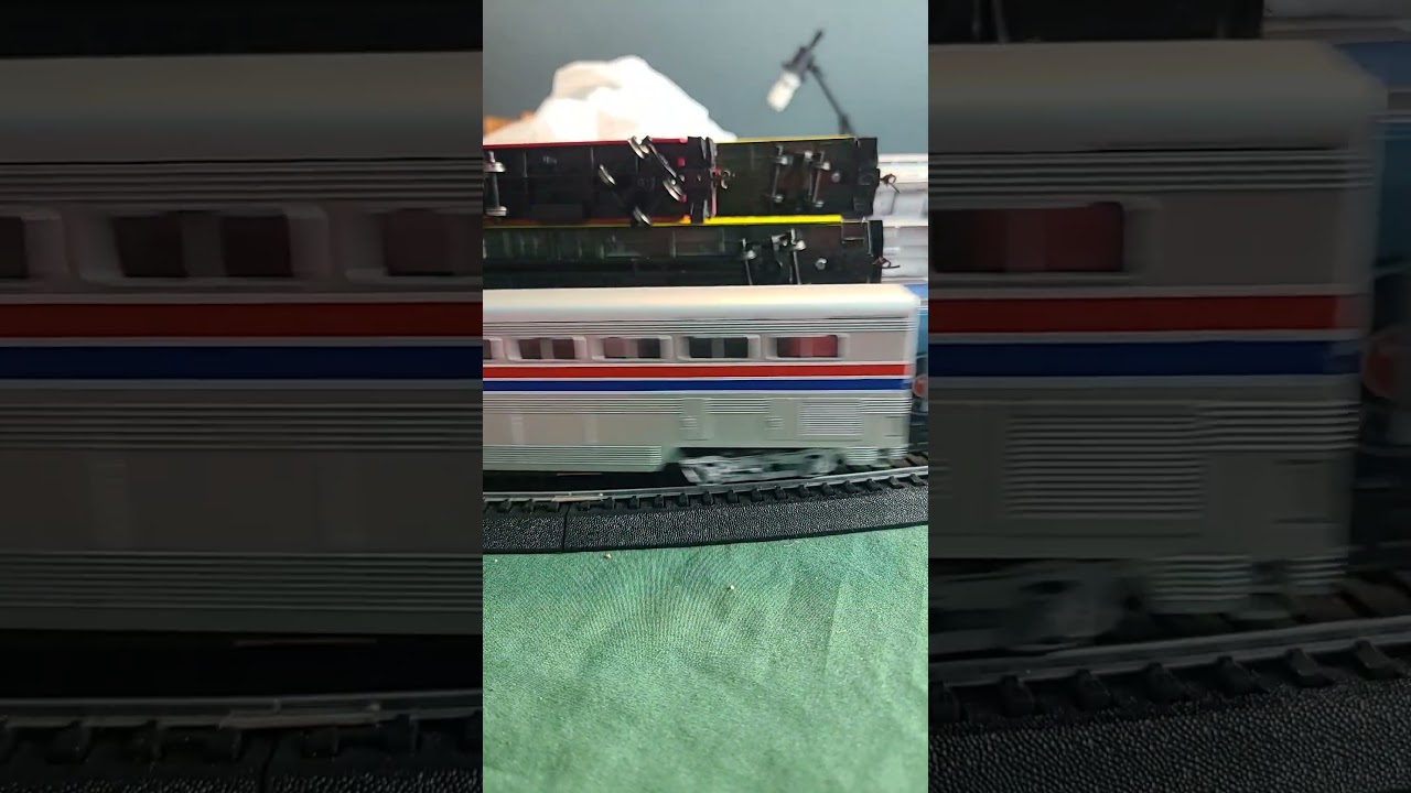 Amtrak's Capitol  Limited in HO scale