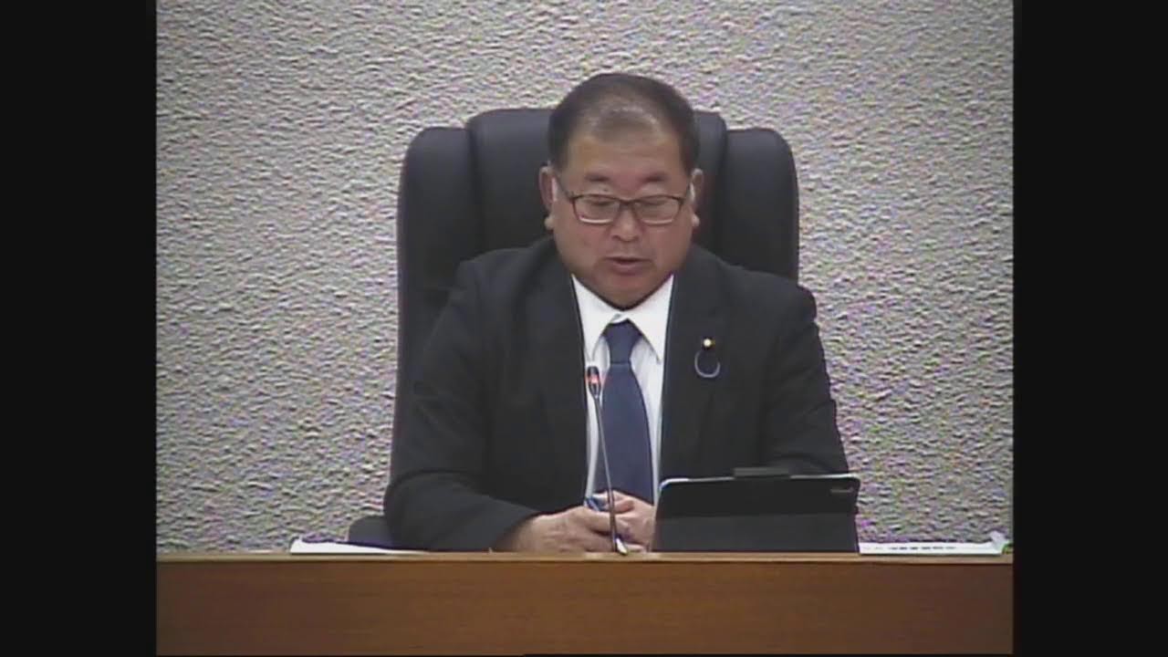 令和７年度美里町議会３月会議（令和８年３月５日午後）