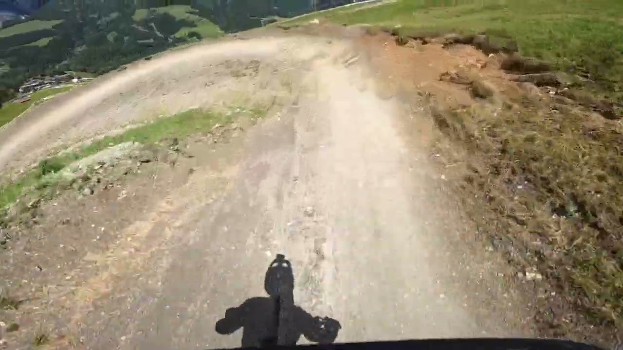Big sends and fast laps at Leogang / Lukas Stalla