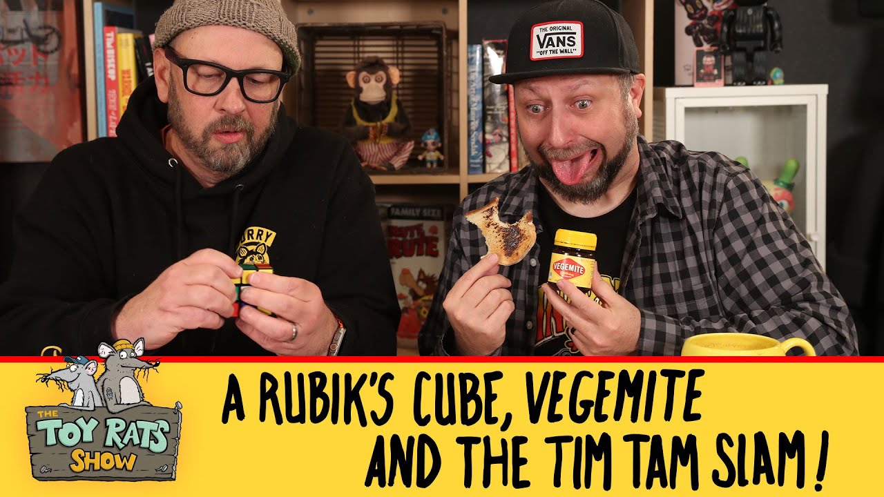 Rubik's Cube Fail (?), Tim Tam Slam and Vegemite Taste Test