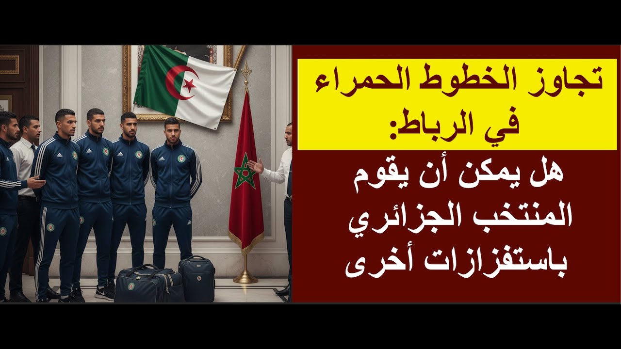 هل يمكن أن يقوم المنتخب الجزائري باستفزازات أخرى تؤدي إلى طرده من المغرب؟