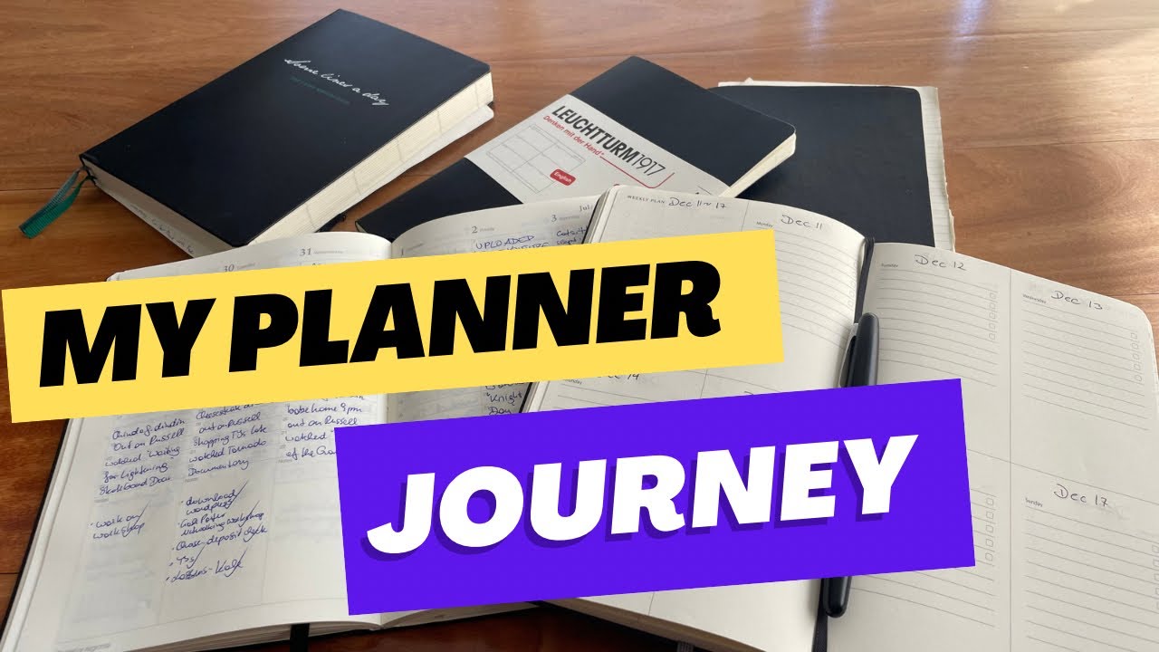 Which Planner am I using? My Planner Journey!