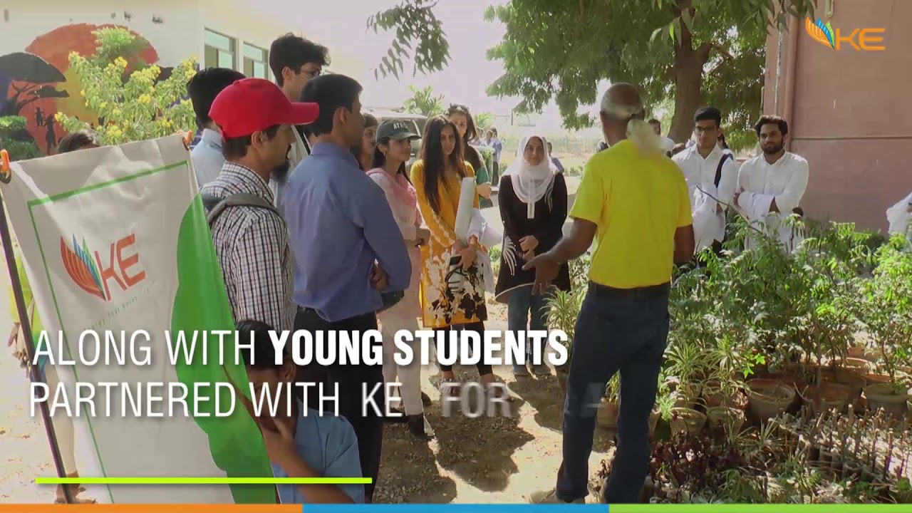 K-Electric: Students of Khatoon-e-Pakistan #PlantForPakistan