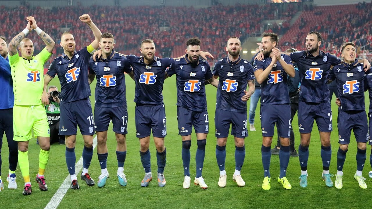 Wspólne świętowanie zwycięstwa! Widzew - Lech (19.03.2023)