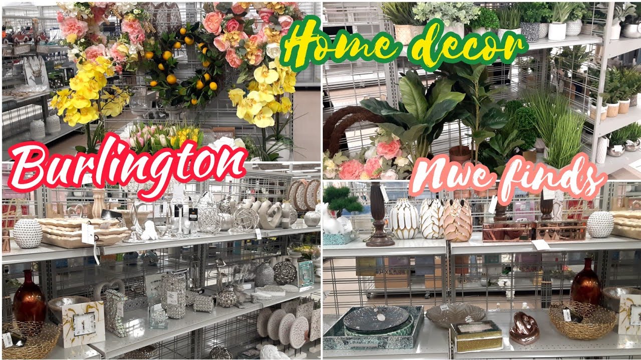 Burlington shop with me 🛍🛒homedecor/new finds تحويسة  خفيفة في محل تجاري ديتكم تشوفوا معايا الجديد