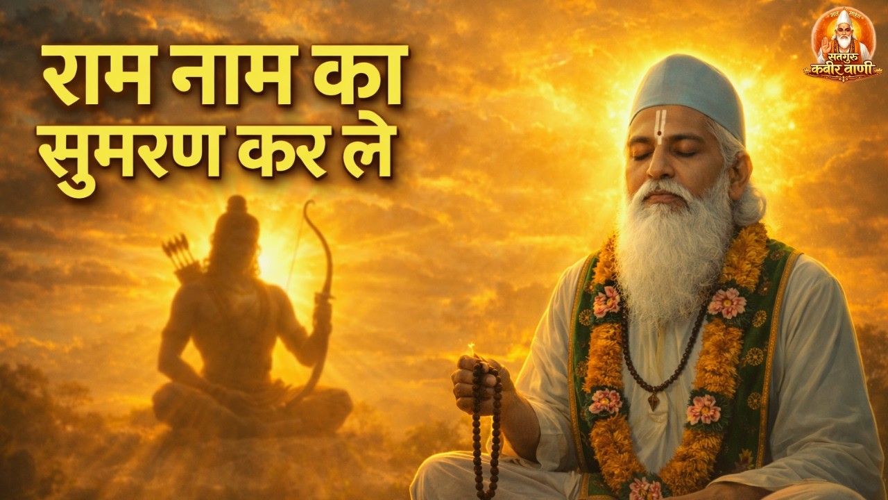 राम नाम का सुमरण कर ले | कबीर वाणी निर्गुण भजन | जीवन बदल देने वाला आध्यात्मिक संदेश #nirgunbhajan