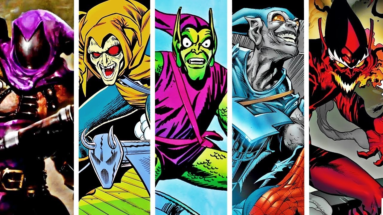 TODOS OS DUENDES DA MARVEL --- (DUENDE VERDE, DUENDE MACABRO, DUENDE VERMELHO E MUITO MAIS)