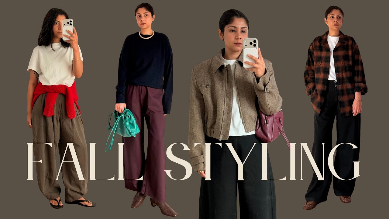 Осенние образы и новинки: Uniqlo, The Row, Leset, Khaite, Aritzia и Loewe