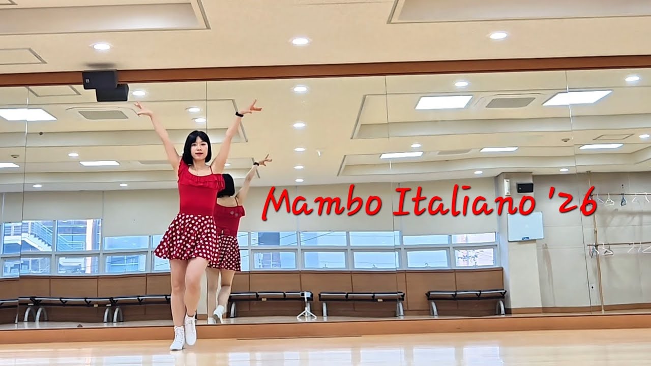 Mambo Italiano '26 Linedance/맘보이탈리아노26라인댄스/High Beginner