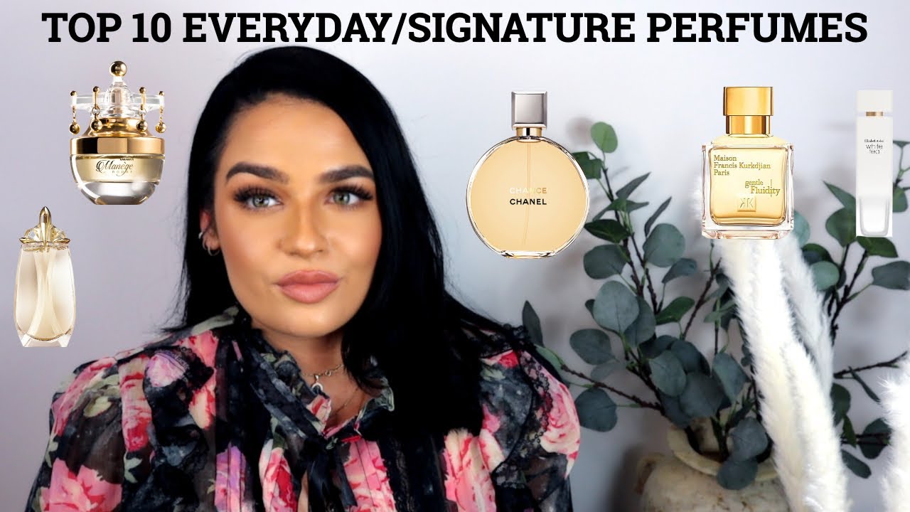 TOP 10 EVERYDAY PERFUMES FOR WOMEN - EASY TO WEAR! (AFFORDABLE & NICHE) | PERFUME COLLECTION 2021