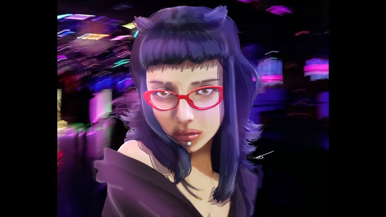 Photobashing my OC Timelapse/Speedpaint || IbisPaintX