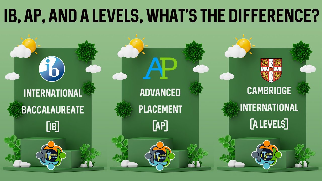 IB, AP, AND A LEVELS, WHAT&rsquo;S THE DIFFERENCE?