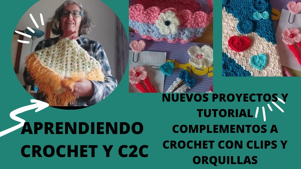 COMPLEMENTOS A CROCHET Y NUEVOS  PROYECTOS