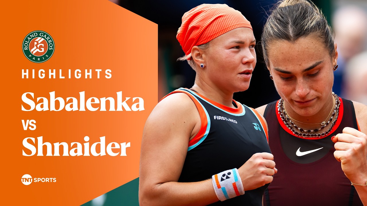 Aryna Sabalenka vs Diana Shnaider | Quarter-Final | Roland Garros 2026 Extended Highlights 🇫🇷
