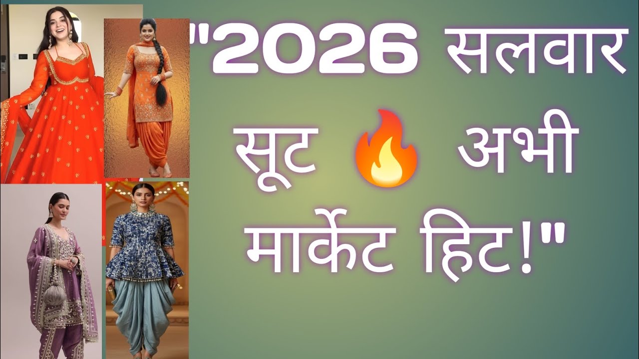 2026 सलवार सूट स्टाइलिंग | 5 ट्रेंडिंग लुक्स + Dupatta Tricks! 