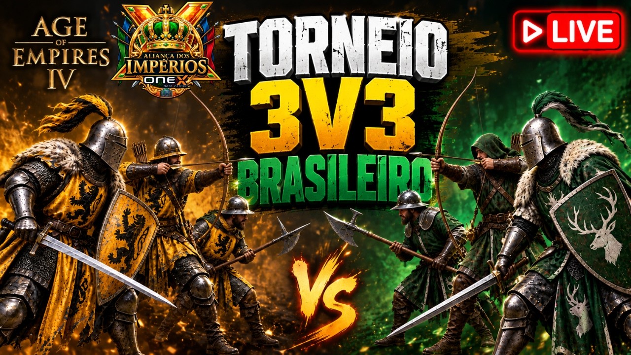 🔴 AO VIVO - Grande Final TamanduAged vs Starcrafed -Alian&ccedil;a dos Imp&eacute;rios OneX 2