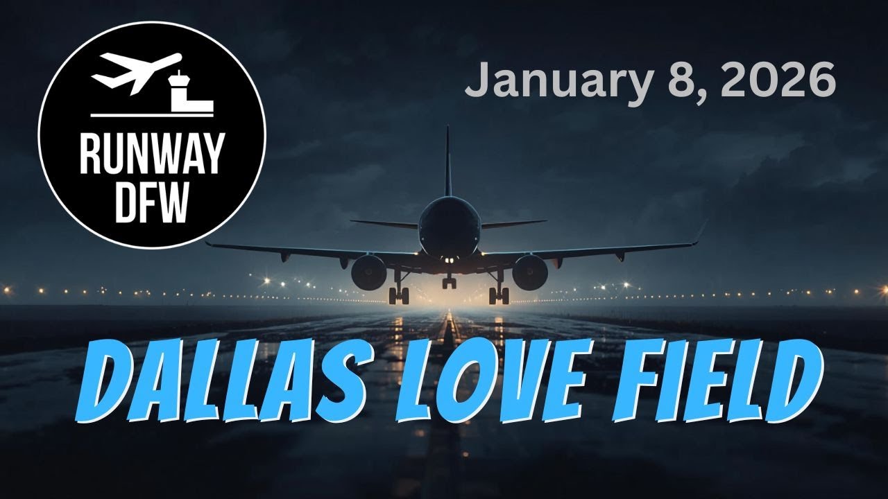 LIVE 🔴 Dallas Love Field plane spotting ❤️ January 8, 2026