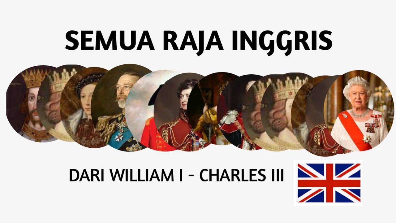 Semua Raja Inggris dalam 11 Menit – Dari William Sang Penakluk sampai Charles III