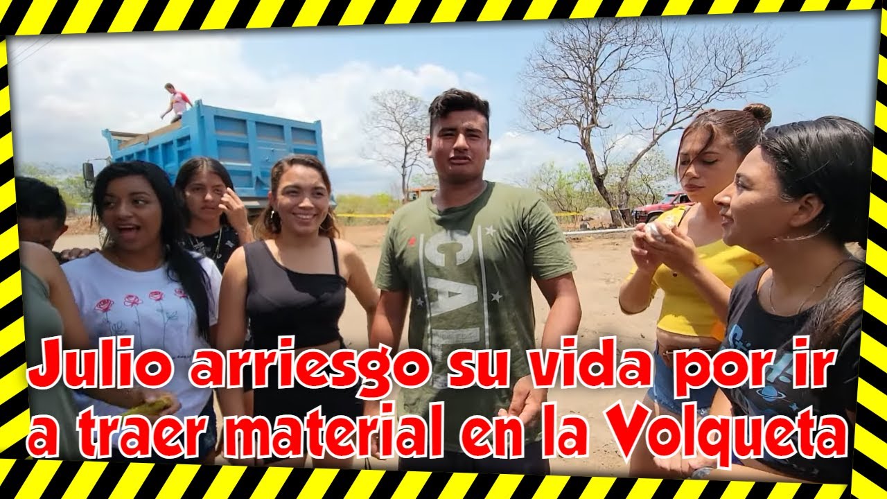 Llego Julito manejando como un crack la nueva Volqueta del 4K. Nayeli admirada de Julio y Chuy. P 1
