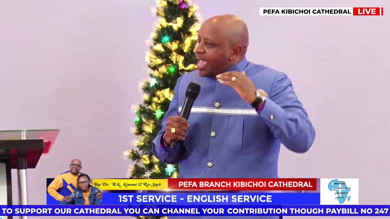 SUNDAY 28-DEC -2025 || ANOINTING & COMMUNION  SERVICE || HOST BISHOP PROF B.K KIMANI