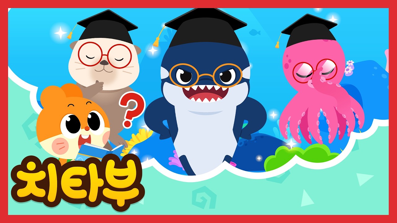[🎉NEW] 가장 똑똑한 바다 동물은 누구일까? | 바다 동물 동요 | 범고래, 해달 | Sea animals | 신나는 인기동요 #치타부