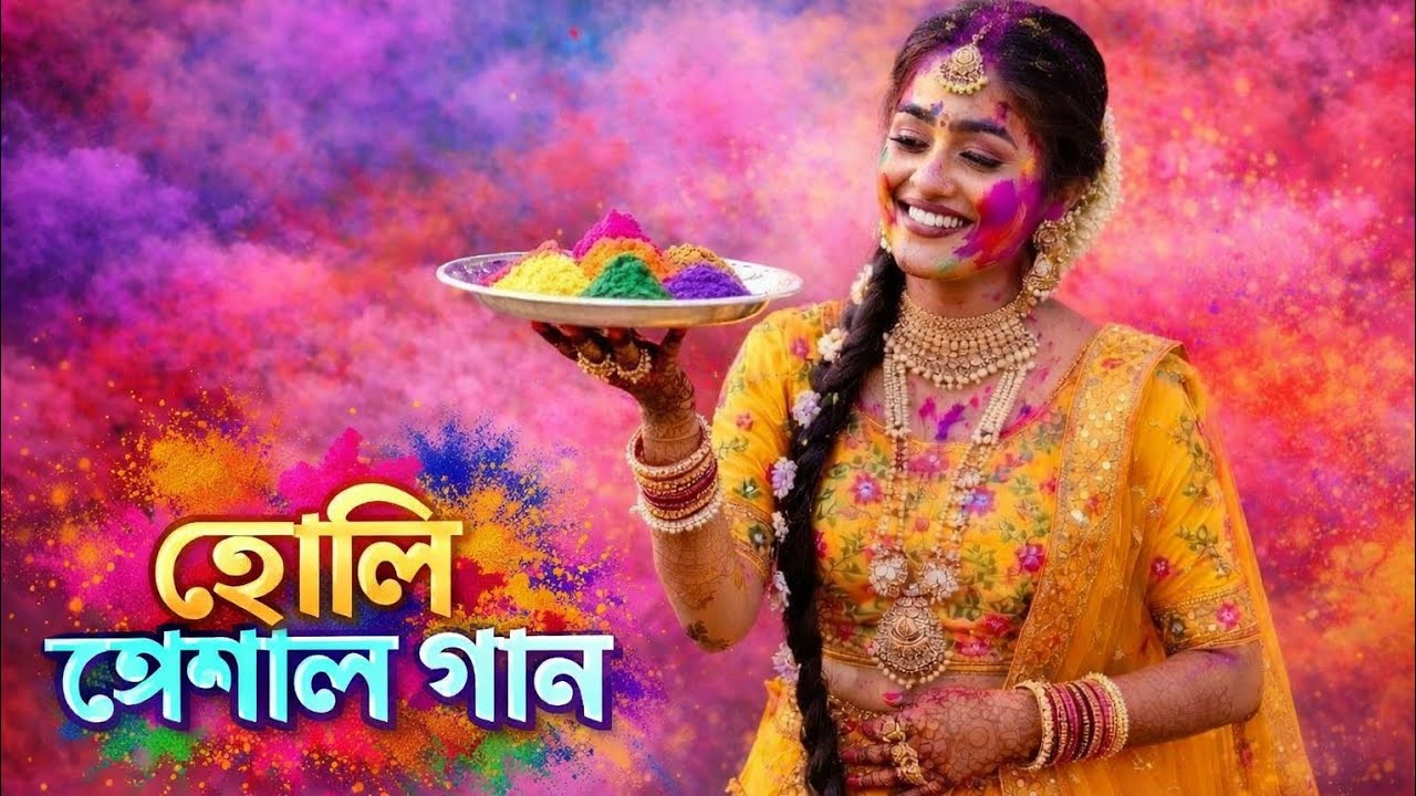 Rang Leke Khelte Gulal Leke Khelte - (HD) | Radha Sang Holi Nanadlal Khelate | Special Holi Song