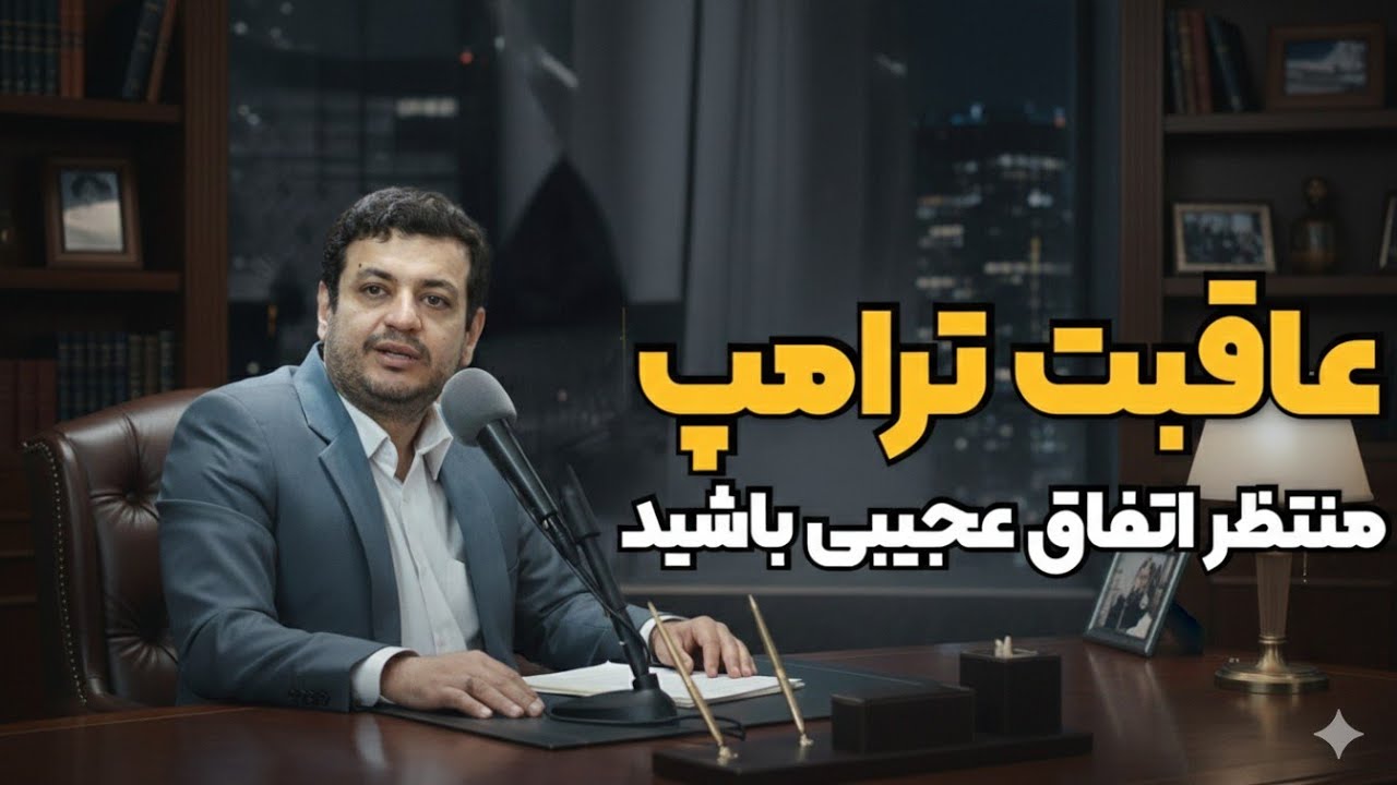 عاقبت ترامپ جالبه ،بشینید نگاه کنید 