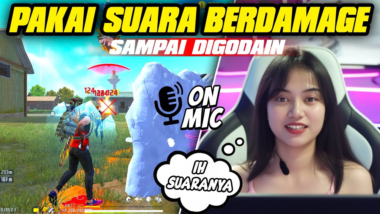 Prank Streamer Pakai Suara Berdamage Sampai Di Godain Terus Sama Streamernya
