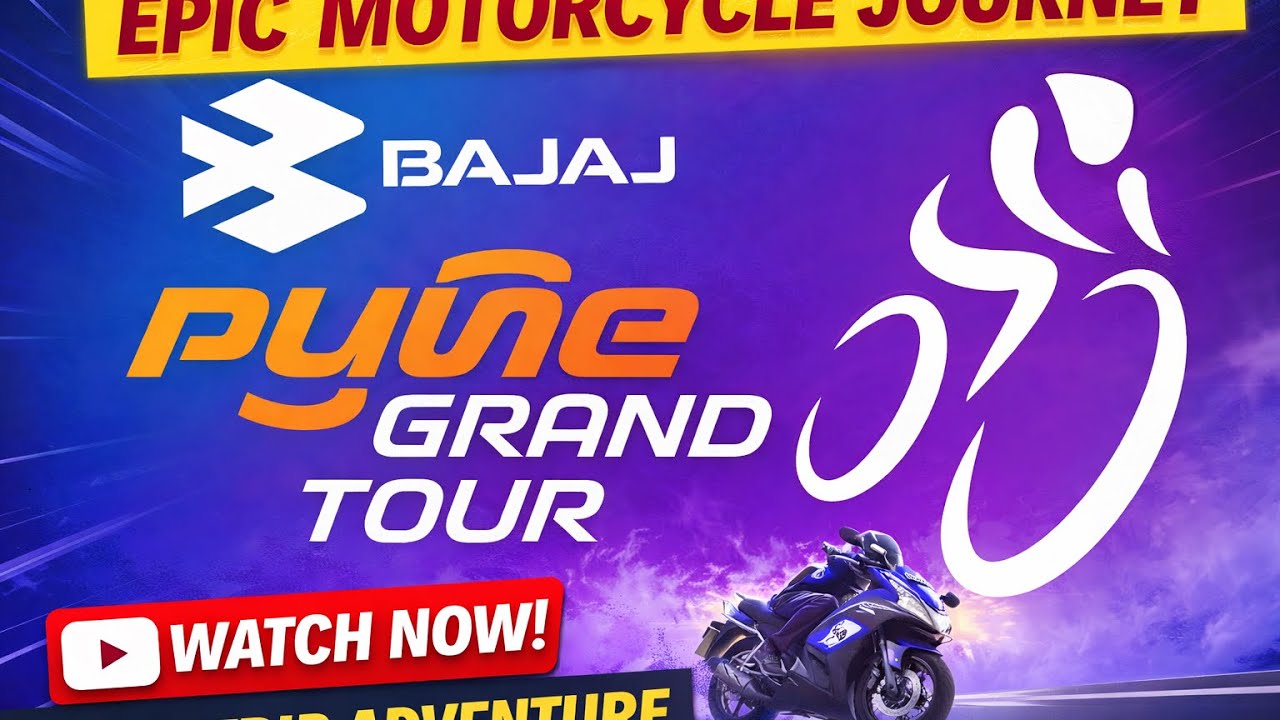 Bajaj Grand Tour 2026 #bajaj #pune #punekar #saffron #megapolis #cycle #cycling #rider #2026 #india 