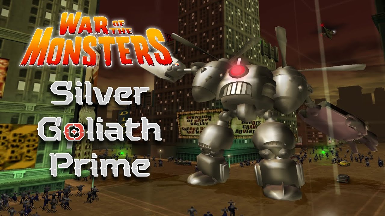 SILVER GOLIATH PRIME - Gameplay | War of the Monsters