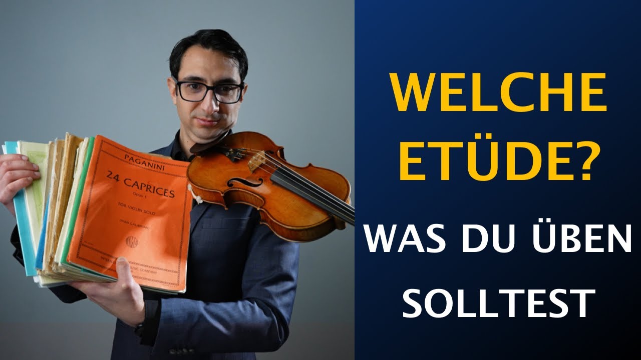 Welche Etüde auf der Geige üben? (Nach Schwierigkeitsgrad)
