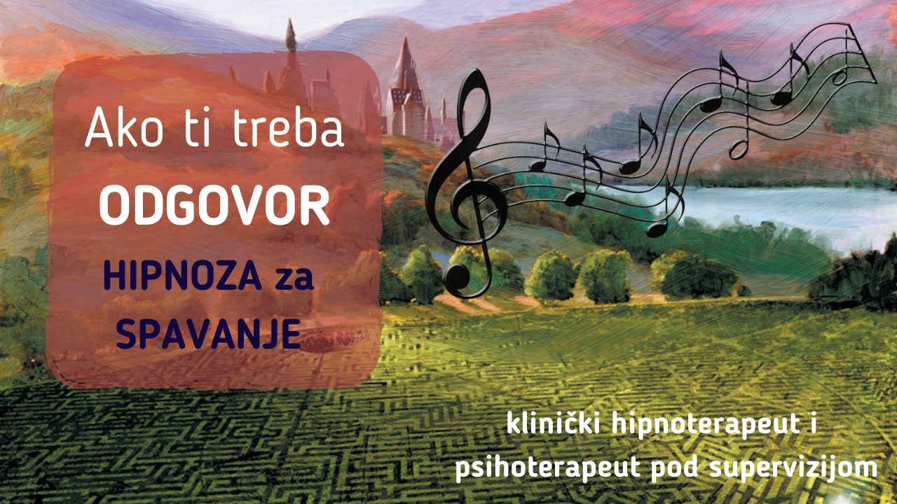 ZA DOBIJANJE ODGOVORA NA PITANJE  | Hipnoza za uspavljivanje (sa muzikom)